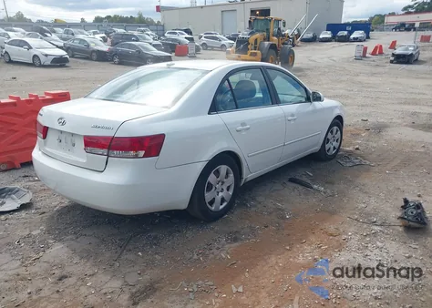 2008 Hyundai Sonata Gls from USA, damaged, VIN 5NPET46C78H394388